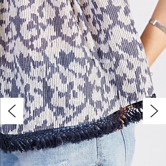 Ecote Embroidered Pinafore Tank Top - Picture 9 of 15